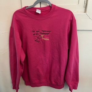 Embroidered Taylor Swift “Champagne Problems” Sweatshirt